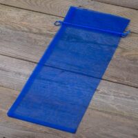 Organza bags 16 x 37 cm - blue Garden and domestic plants