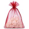 Organza bags 18 x 24 cm - burgundy Burgundy bags
