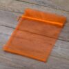 Organza bags 18 x 24 cm - orange Easter