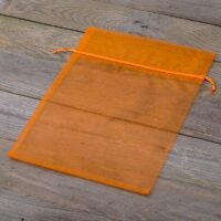 Organza bags 22 x 30 cm - orange Organza bags