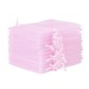 Organza bags 26 x 35 cm - pink Large bags 26x35 cm