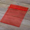 Organza bags 30 x 40 cm - red Bags with quick and easy closure