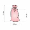 Organza bags 3,5 x 19 cm - gold Baptism