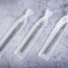 Organza bags 3,5 x 19 cm - white Occasional bags