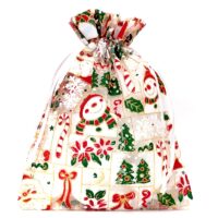 Organza bags 35 x 50 cm - Christmas Application