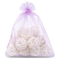 Organza bags 40 x 55 cm - light purple Light purple bags