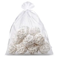 Organza bags 40 x 55 cm - white Organza bags