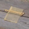Organza bags 6 x 8 cm - gold Lavender and scented dried filling