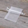 Organza bags 6 x 8 cm - white Table decoration