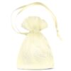 Organza bags 7 x 9 cm (SDB) - ecru Ecru bags