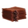 Organza bags 8 x 10 cm - dark brown Lavender and scented dried filling