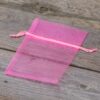 Organza bags 9 x 12 cm - pink Occasional bags