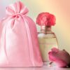 Satin bags 12 x 15 cm - red Red bags