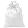 Satin bags 13 x 18 cm - white Medium bags 13x18 cm