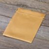 Satin bags 15 x 20 cm - gold Valentine's Day
