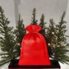 Satin bags 15 x 20 cm - red Medium bags 15x20 cm