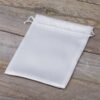 Satin bags 15 x 20 cm - white Baptism