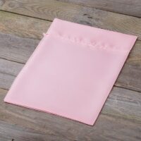 Satin bags 22 x 30 cm - light pink Satin bags