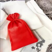 Satin bags 22 x 30 cm - red Satin bags