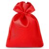 Satin bags 8 x 10 cm - red Wedding bags